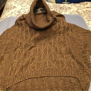 Design History Acrylic Wool Poncho